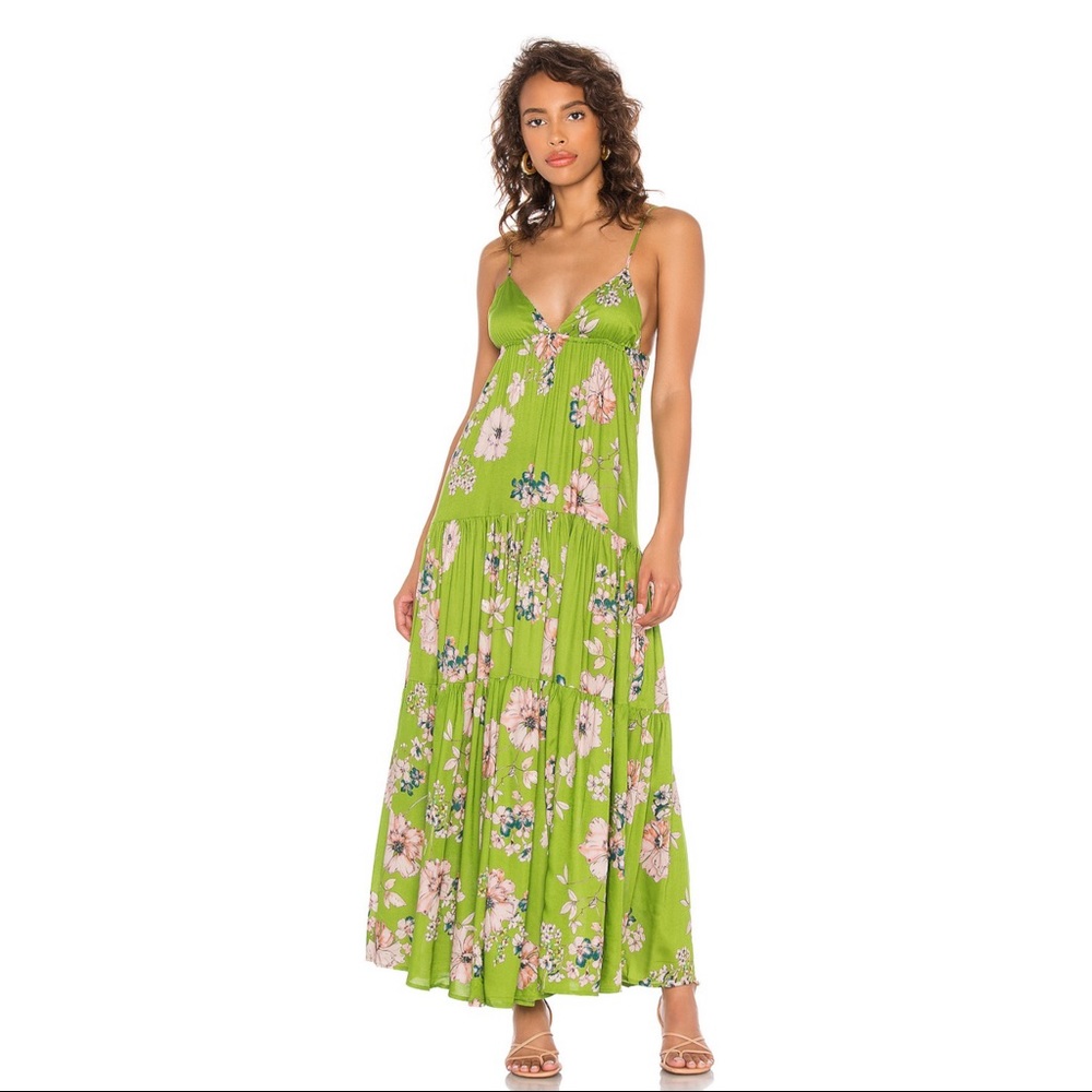 Sun Becomes Her Solstice Trapeze Maxi Dress 8